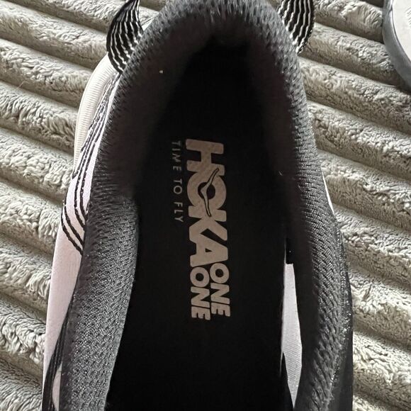 Hoka One One Carbon X Black Nimbus Cloud Running Shoes Women Size US 9.5 - Picture 8 of 10